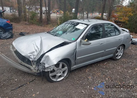2004 Nissan Sentra Se-R Spec V z USA, uszkodzony, nr VIN 3N1AB51A64L473500